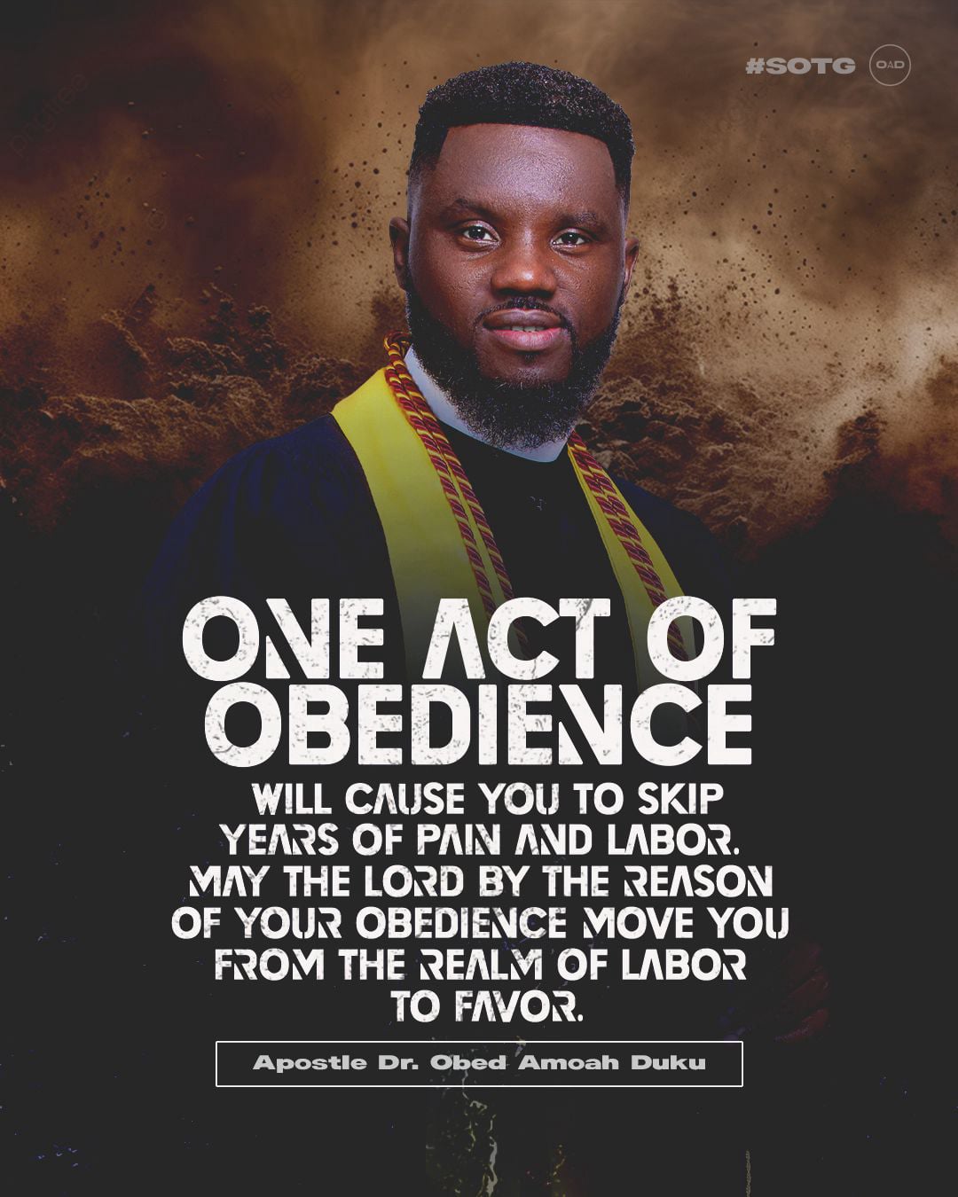 Apostle Dr. Obed Duku